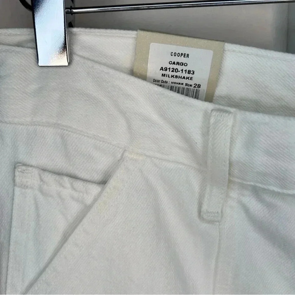 AGOLDE Cooper Cargo High Rise Straight Leg Size 28 Milkshake - Picture 4 of 8